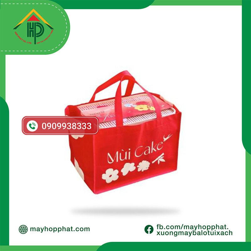 túi vải không dệt đựng bánh kem Non-woven fabric bags for cakes