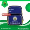 preschool backpack with a golden bee design 1