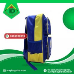 preschool backpack with a golden bee design 2