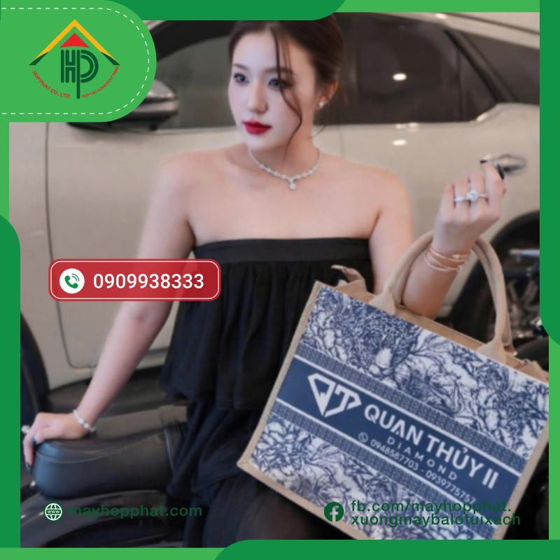 Túi Vải Đay Quan Thủy Quan Thuy jute bag
