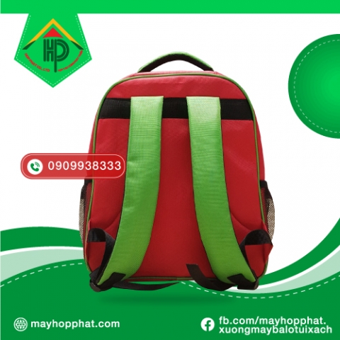 Balo Mầm Non Hoa Phượng Đỏ red phoenix flower kindergarten backpack 2