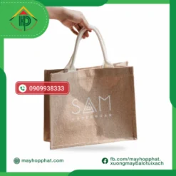 SAM Jute Fabric Bag