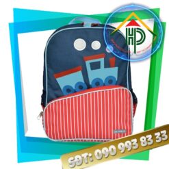 School Backpack with Train Design