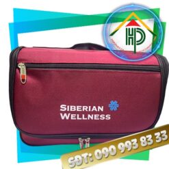 Siberian Wellness Tool Bag | Premium Custom Dark Red Professional Carryall