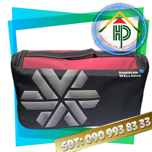Túi Đựng Dụng Cụ Siberian Wellness Đỏ Đô siberian wellness tool bag manufacturing 3