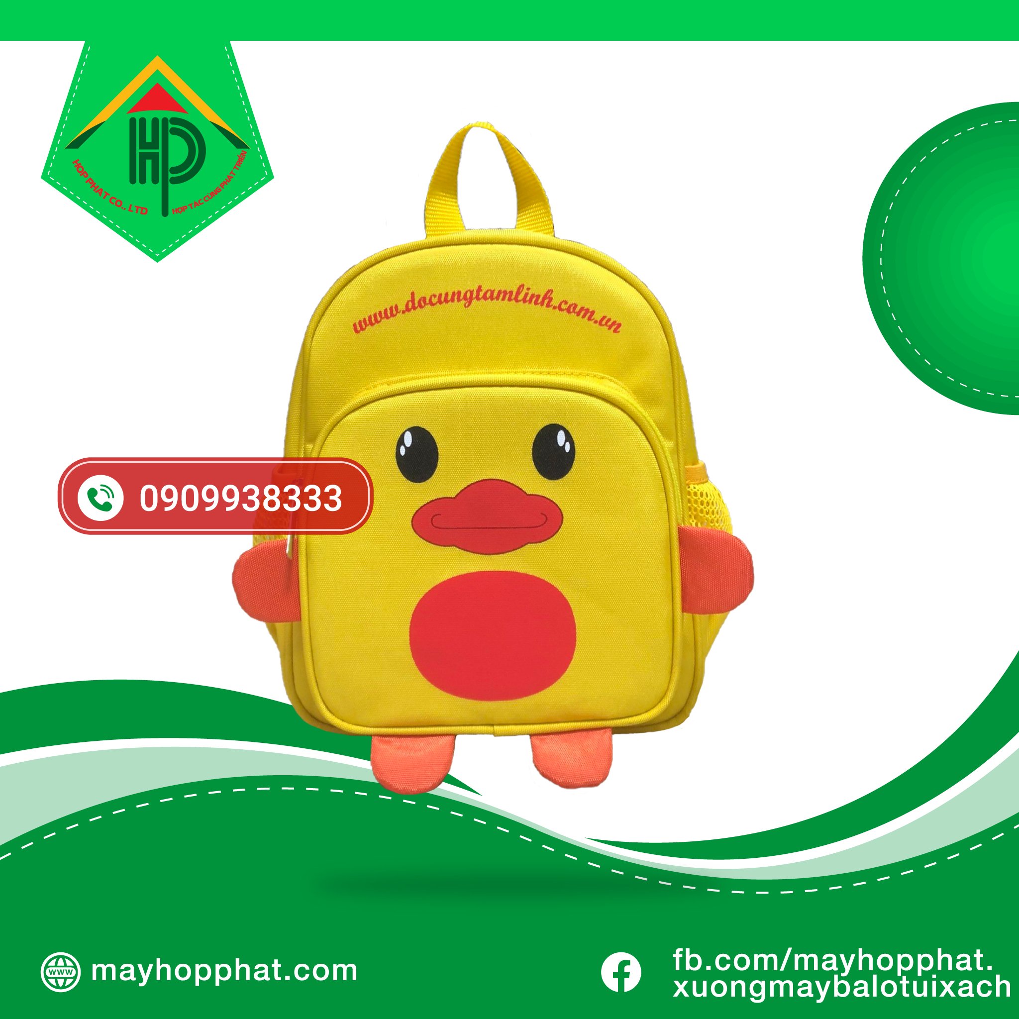 Balo Mầm Non Tâm Linh tam linh kindergarten backpack1