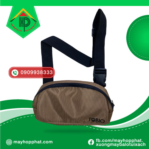 TOBIQ Gold Crossbody Bag