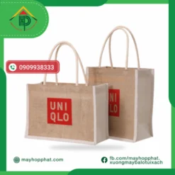Uniqlo jute bag