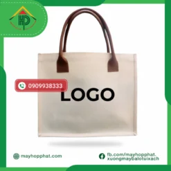 White Jute Bag
