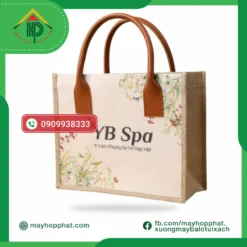 Túi Vải Đay YB Spa YB Spa jute bag